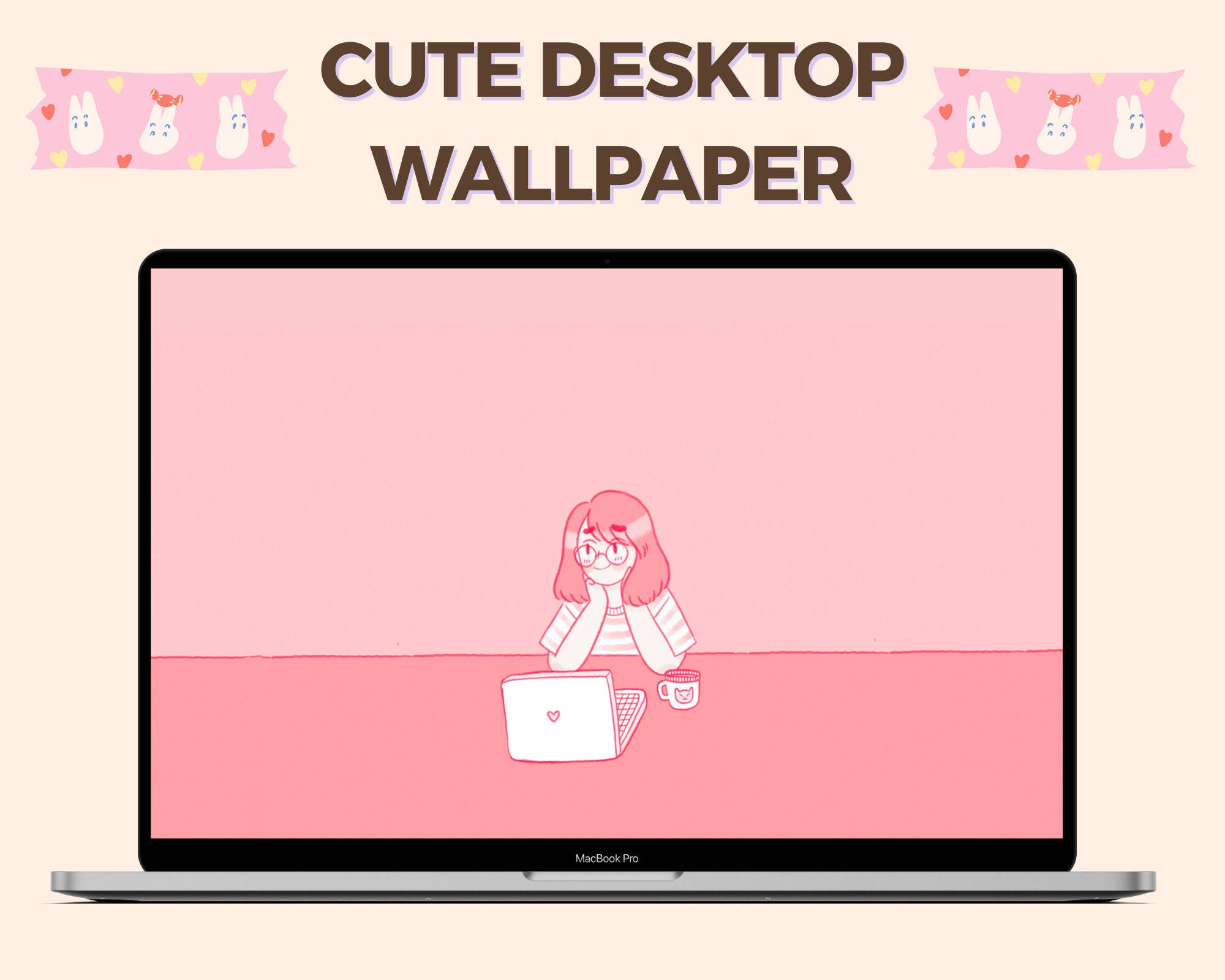 かわいいデスクトップパソコンの壁紙 壁紙