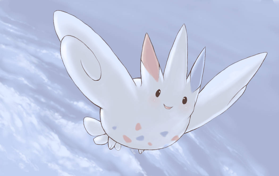 かわいいトゲキッスのイラスト 壁紙