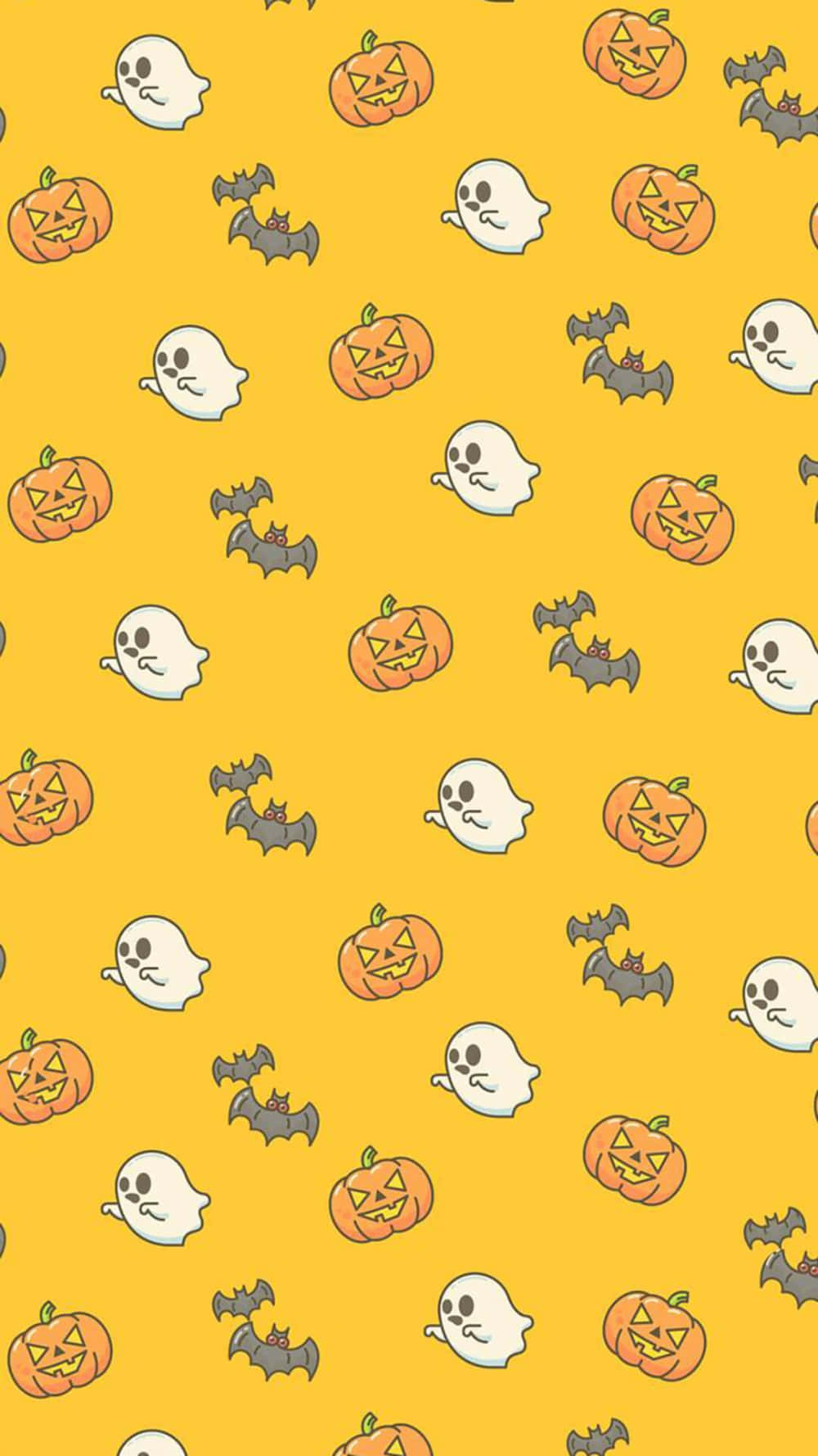 かわいいハロウィンの背景 壁紙