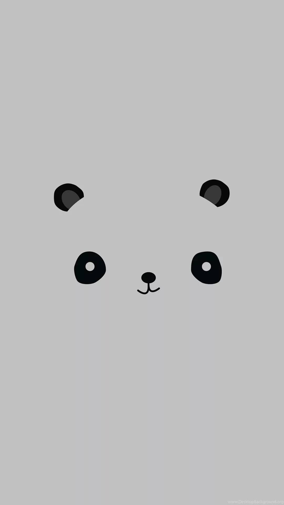 かわいいベアパターンiPhone壁紙 壁紙
