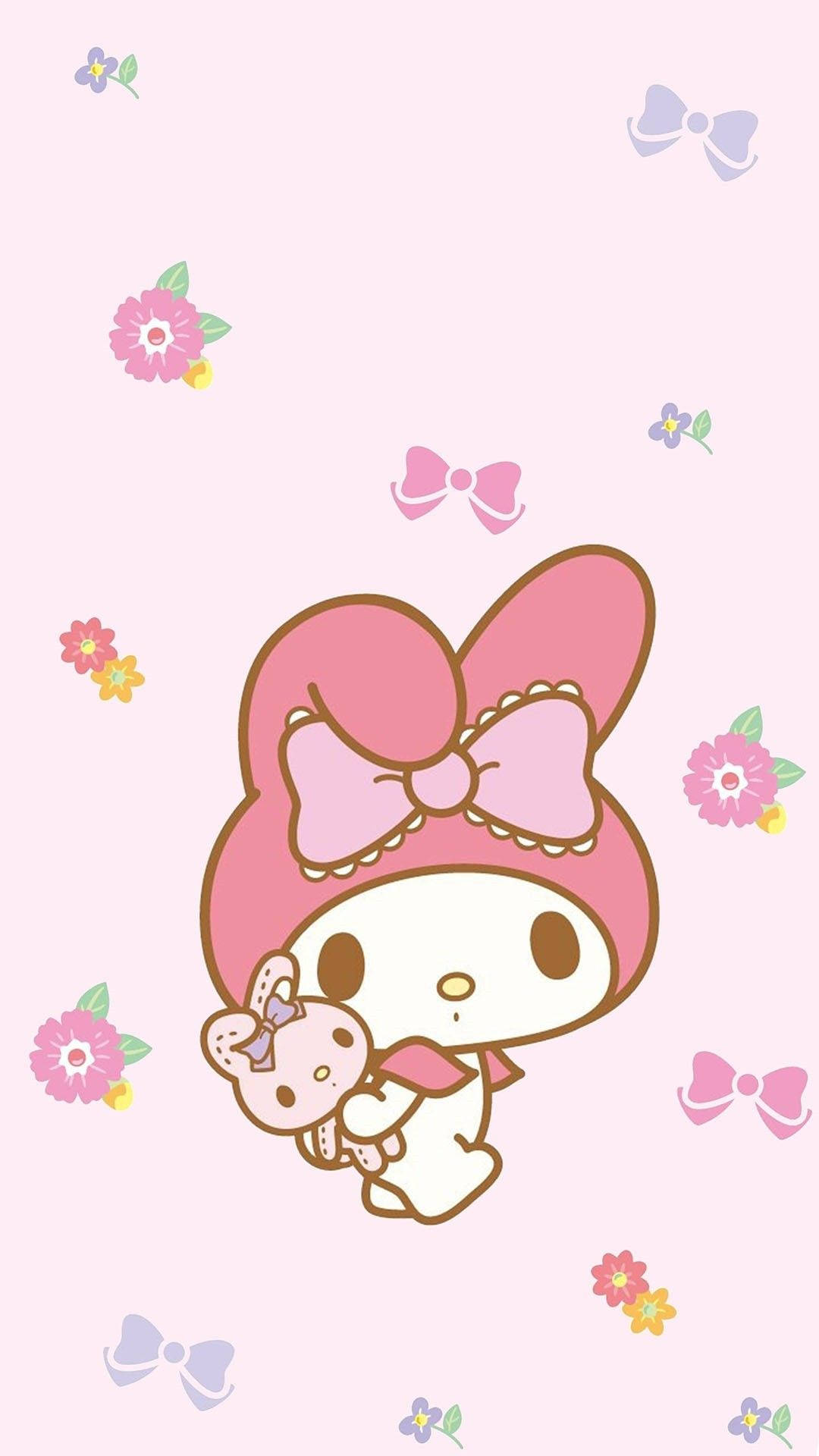 かわいいマイメロディのアイコン 壁紙