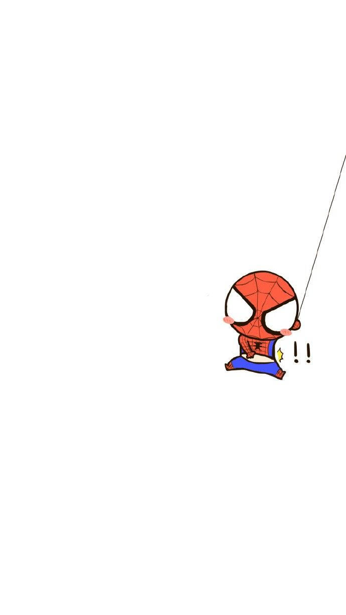 かわいいマーベル スパイダーマン スイング 壁紙