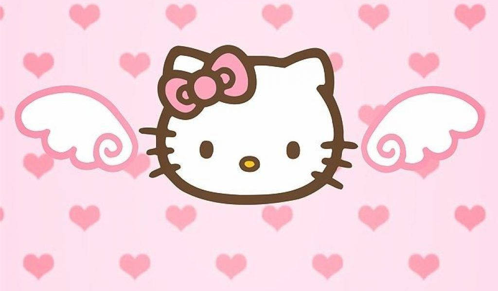 かわいい天使ハローキティの美的壁紙 壁紙