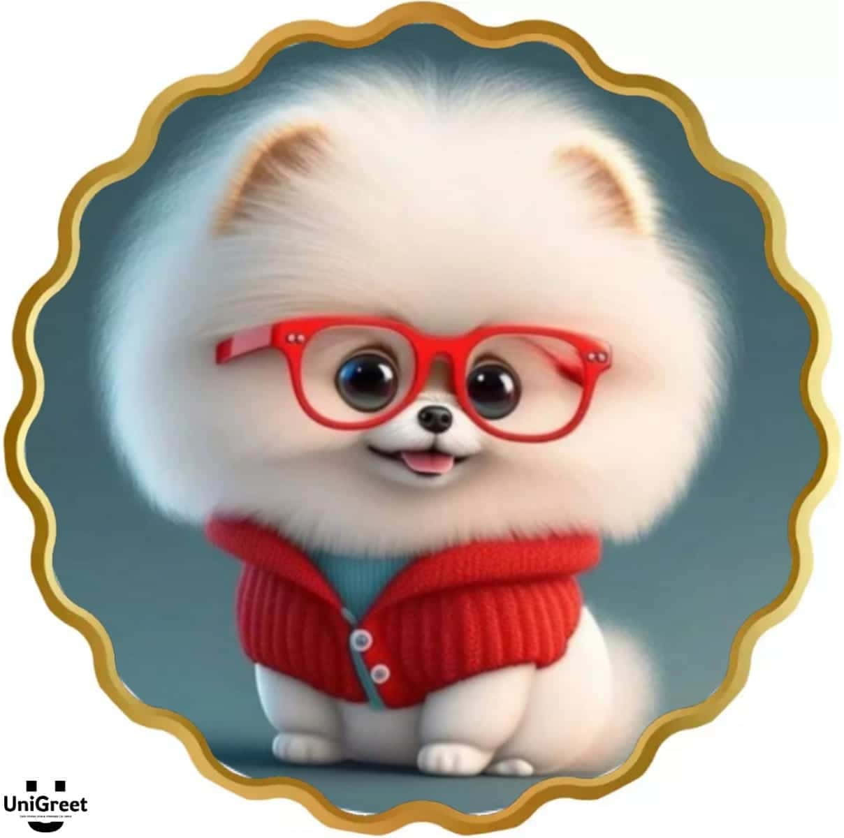 かわいい子犬のプロフィール画像 壁紙