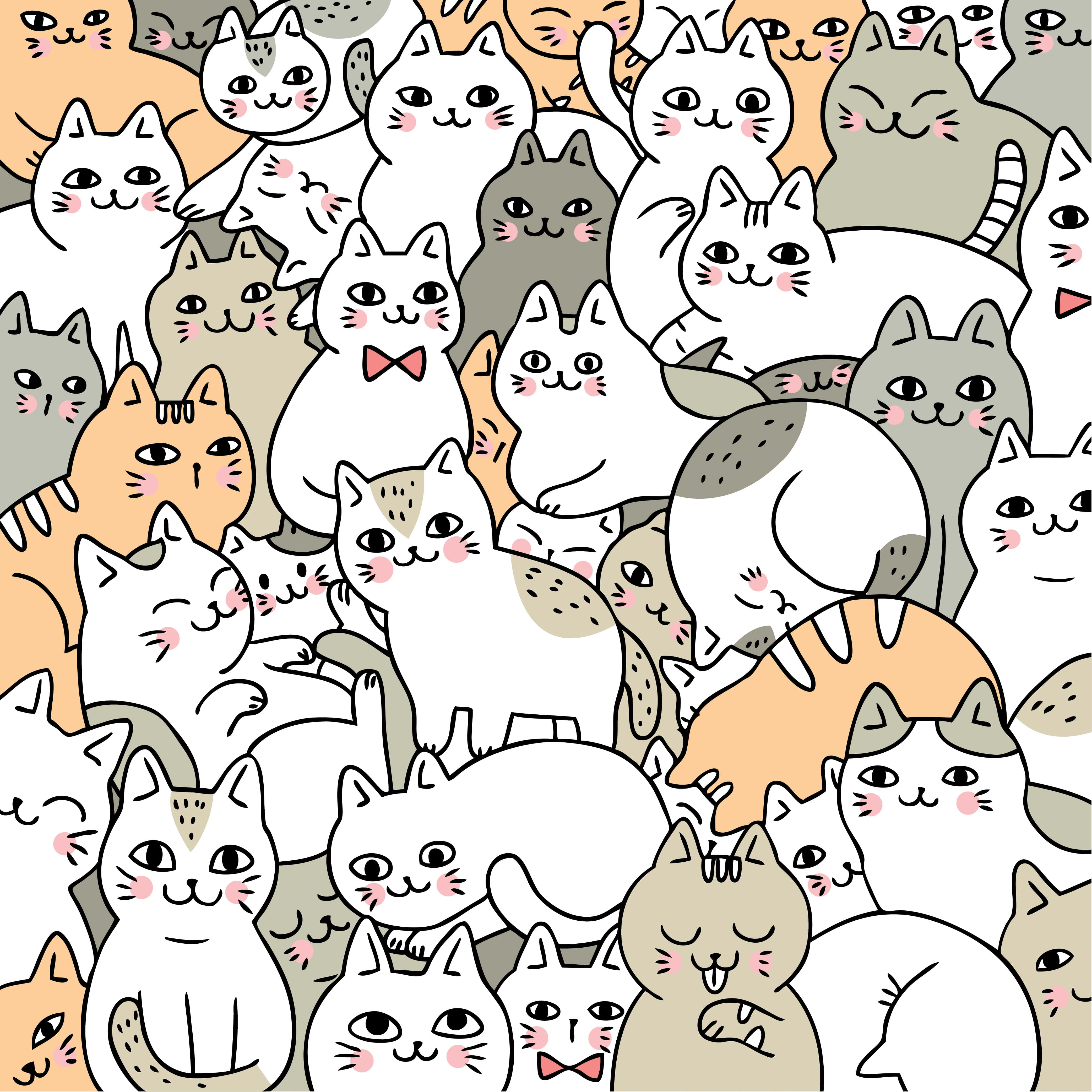 かわいい猫に誰が抗える？ 壁紙