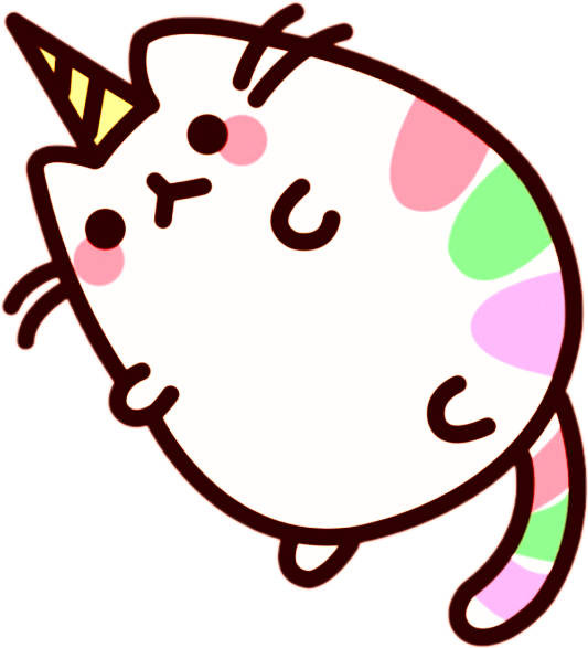 かわいい猫のお祝い 壁紙
