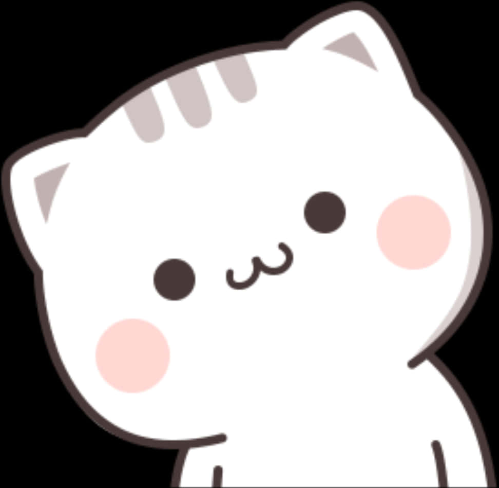 かわいい猫ステッカー 壁紙