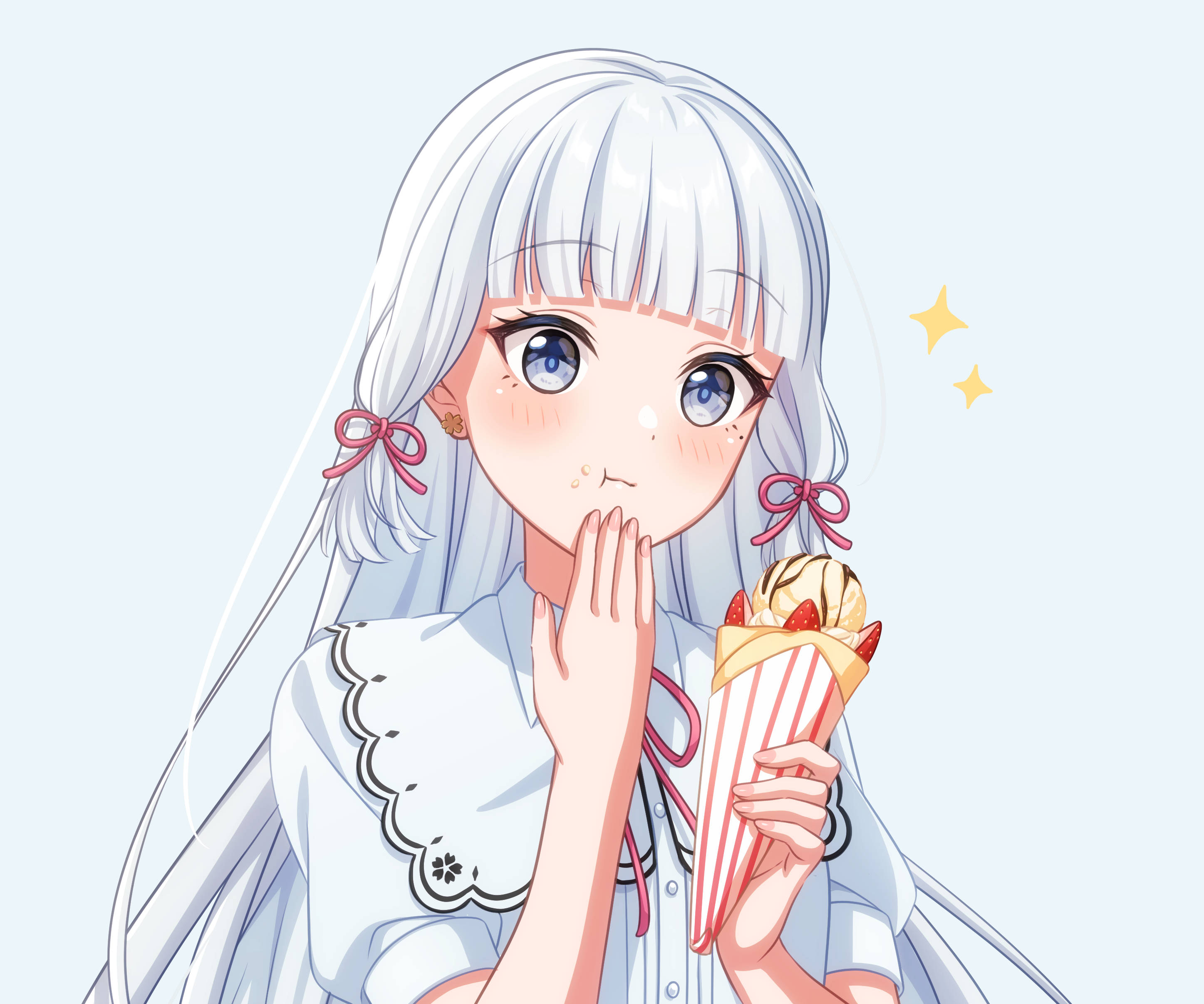 かわいい神里綾華 壁紙