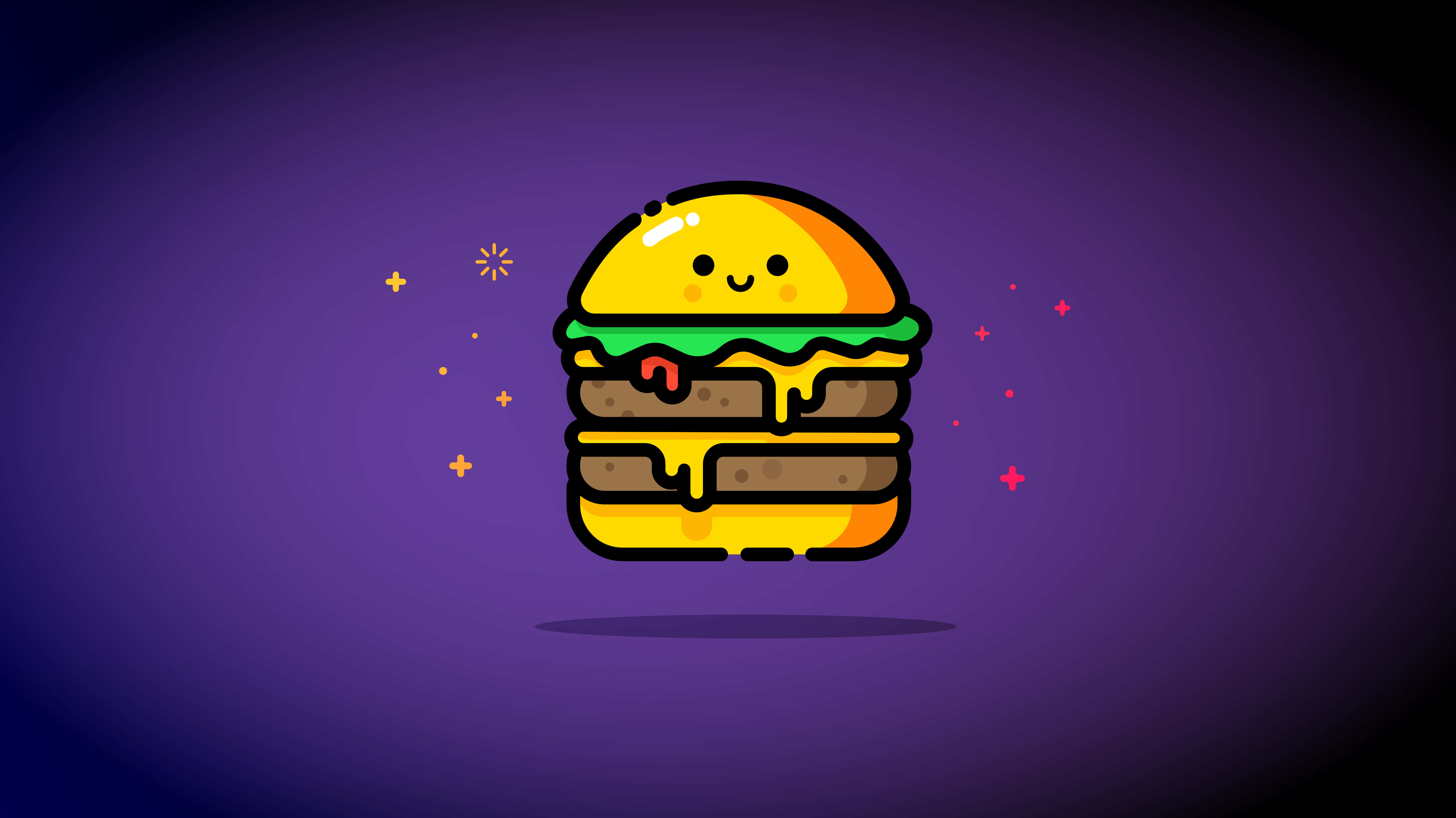 かわいい美的背景 壁紙