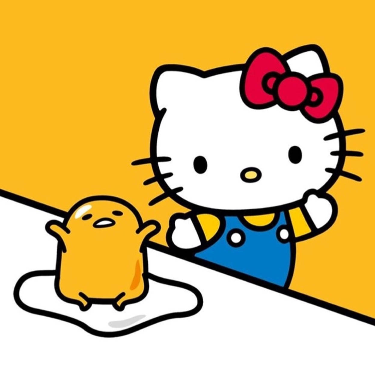 ぐでたまとハローキティのPFP