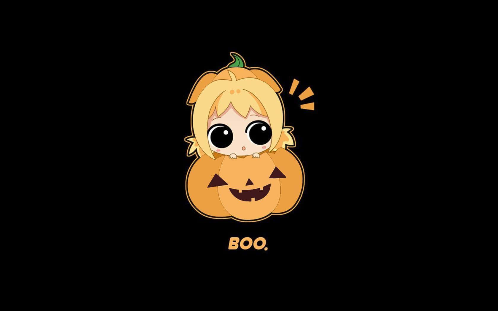 このキューティーとハロウィンを祝おう！ 壁紙