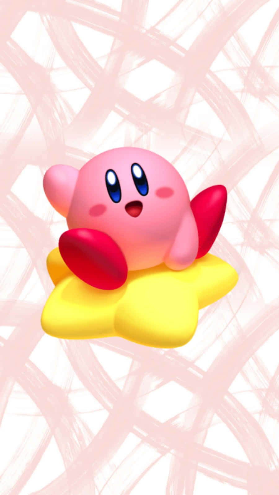 この愛らしいカービィのキャラクターを見て！ 壁紙