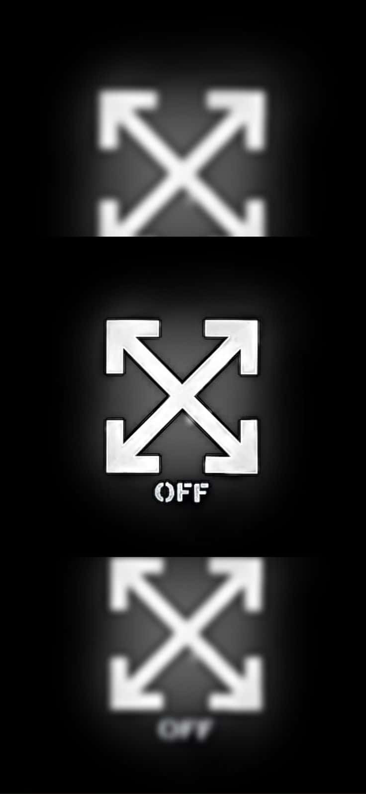 シンプルなOff-WhiteのiPhone壁紙 壁紙