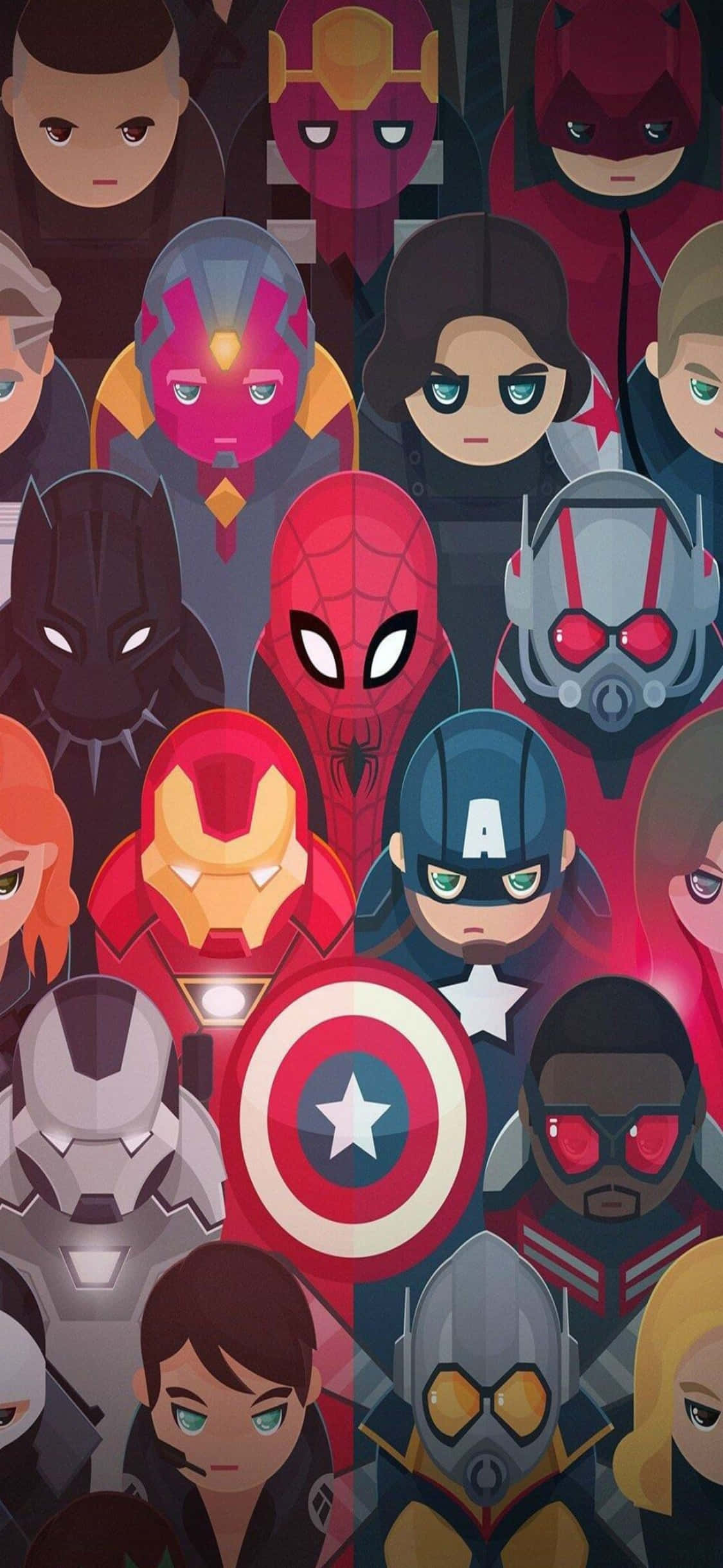 マーベル・アベンジャーズでiPhoneをパワーアップ 壁紙