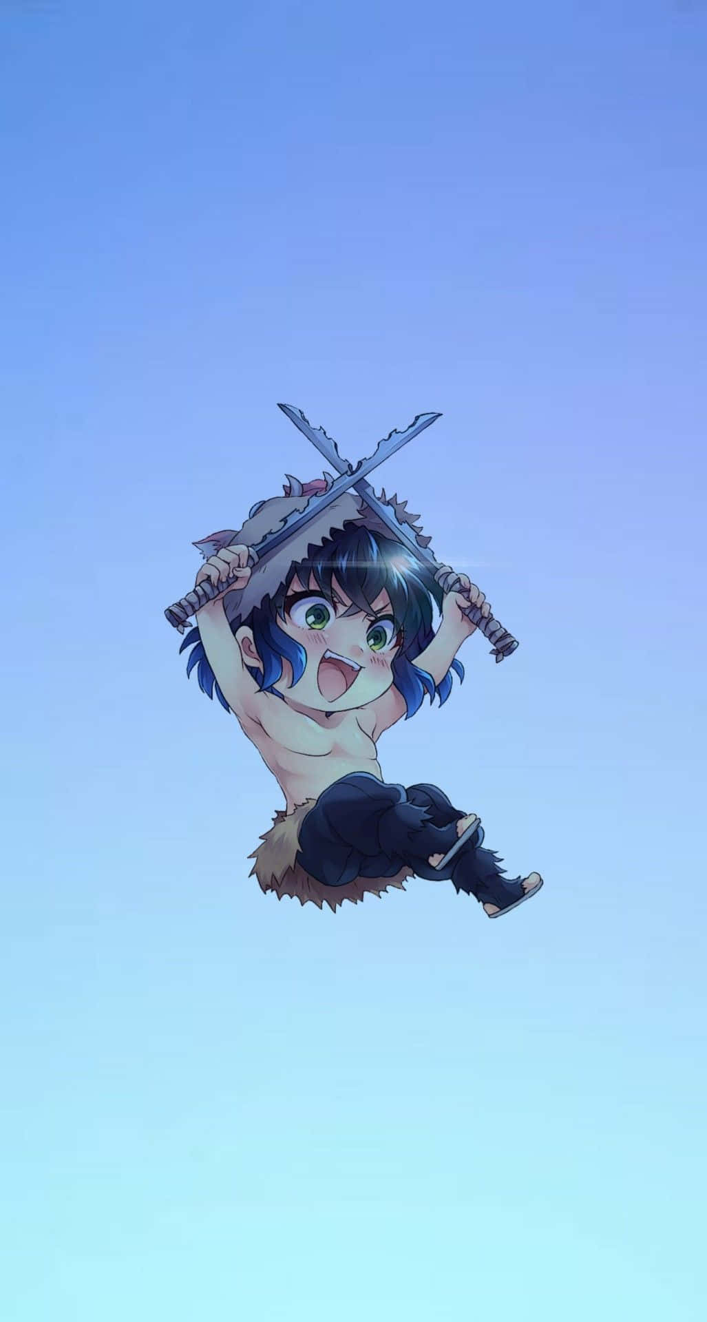 ちびイノスケ ジャンプPFP 壁紙