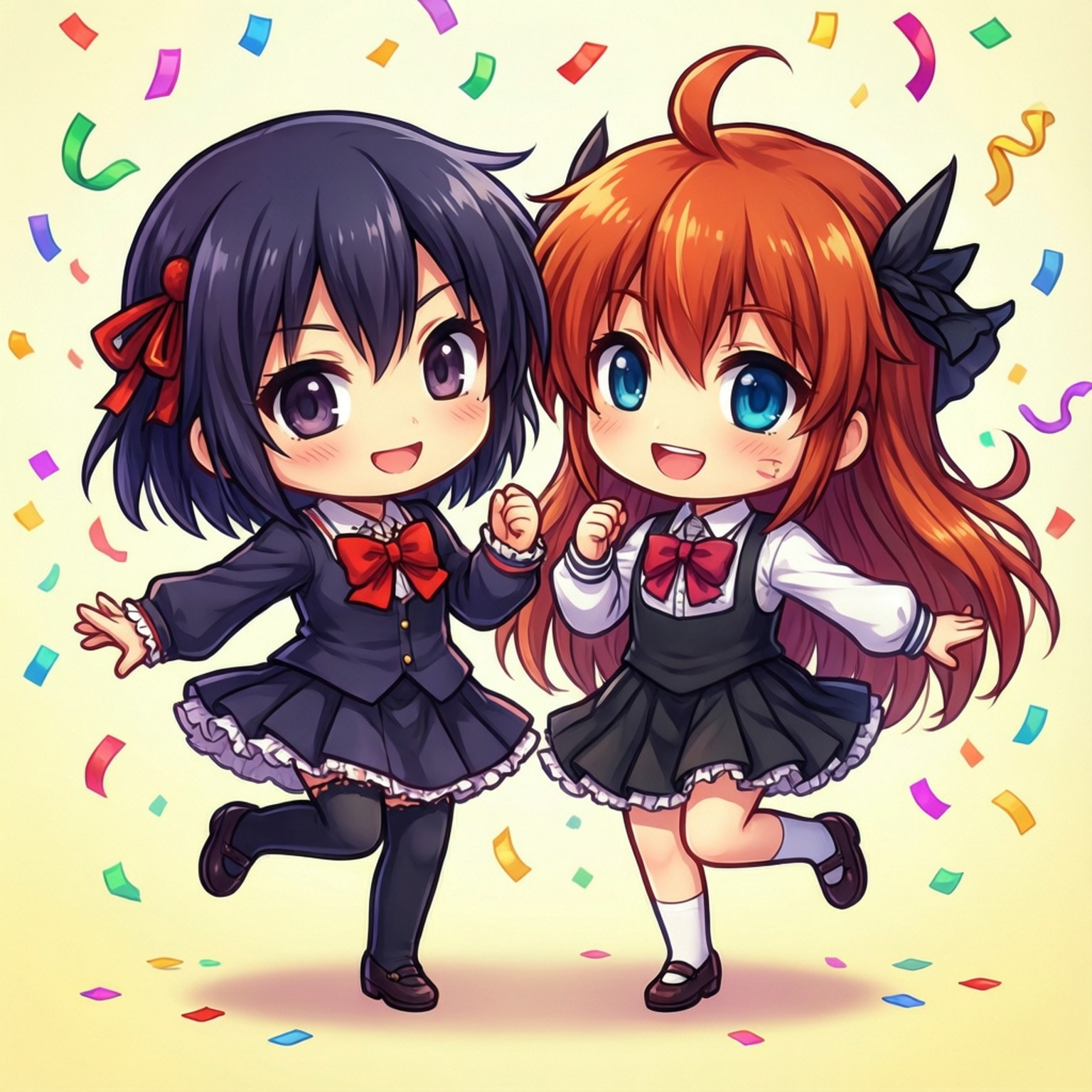 ちびダンスパーティー 壁紙