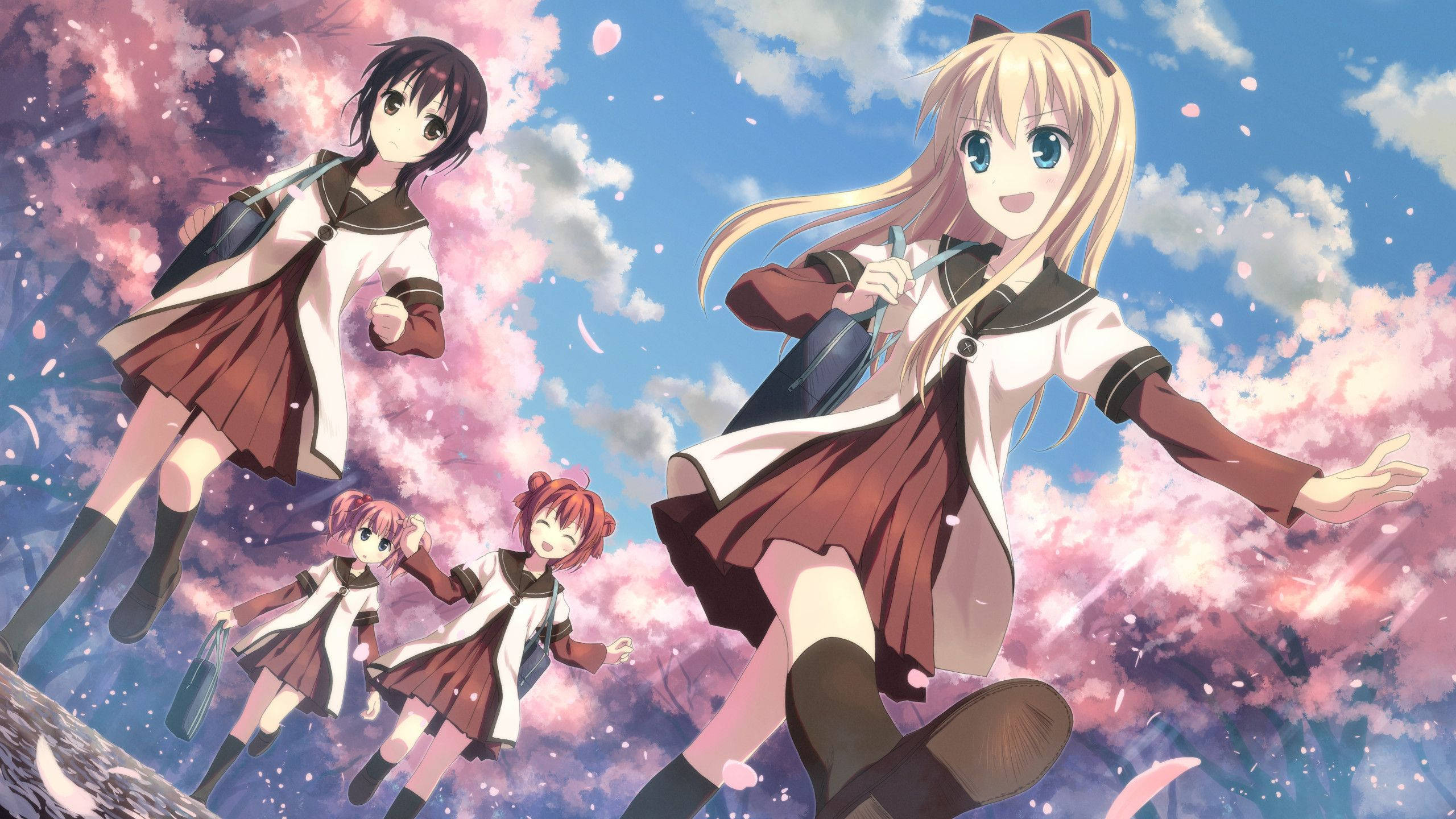 ゆるゆり アニメ レズビアン 壁紙