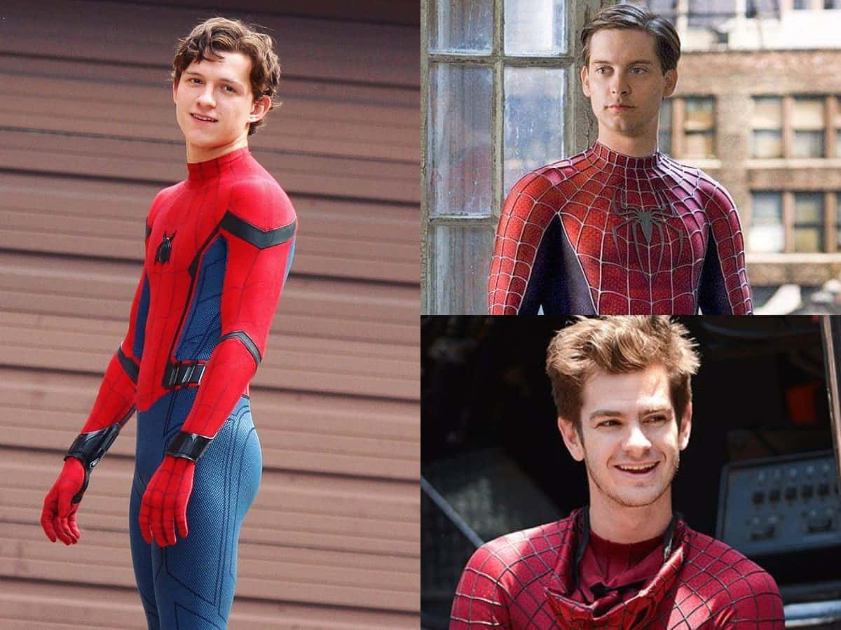 アクション中のスパイダーマン 壁紙