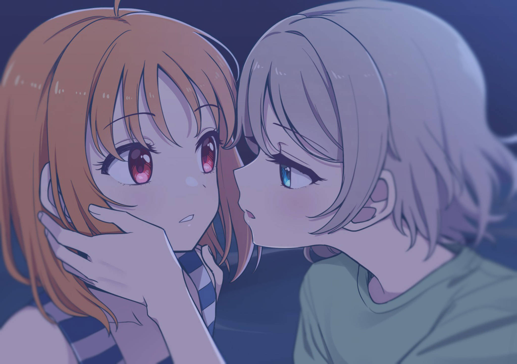アニメ レズビアン ヨウとチカ 壁紙