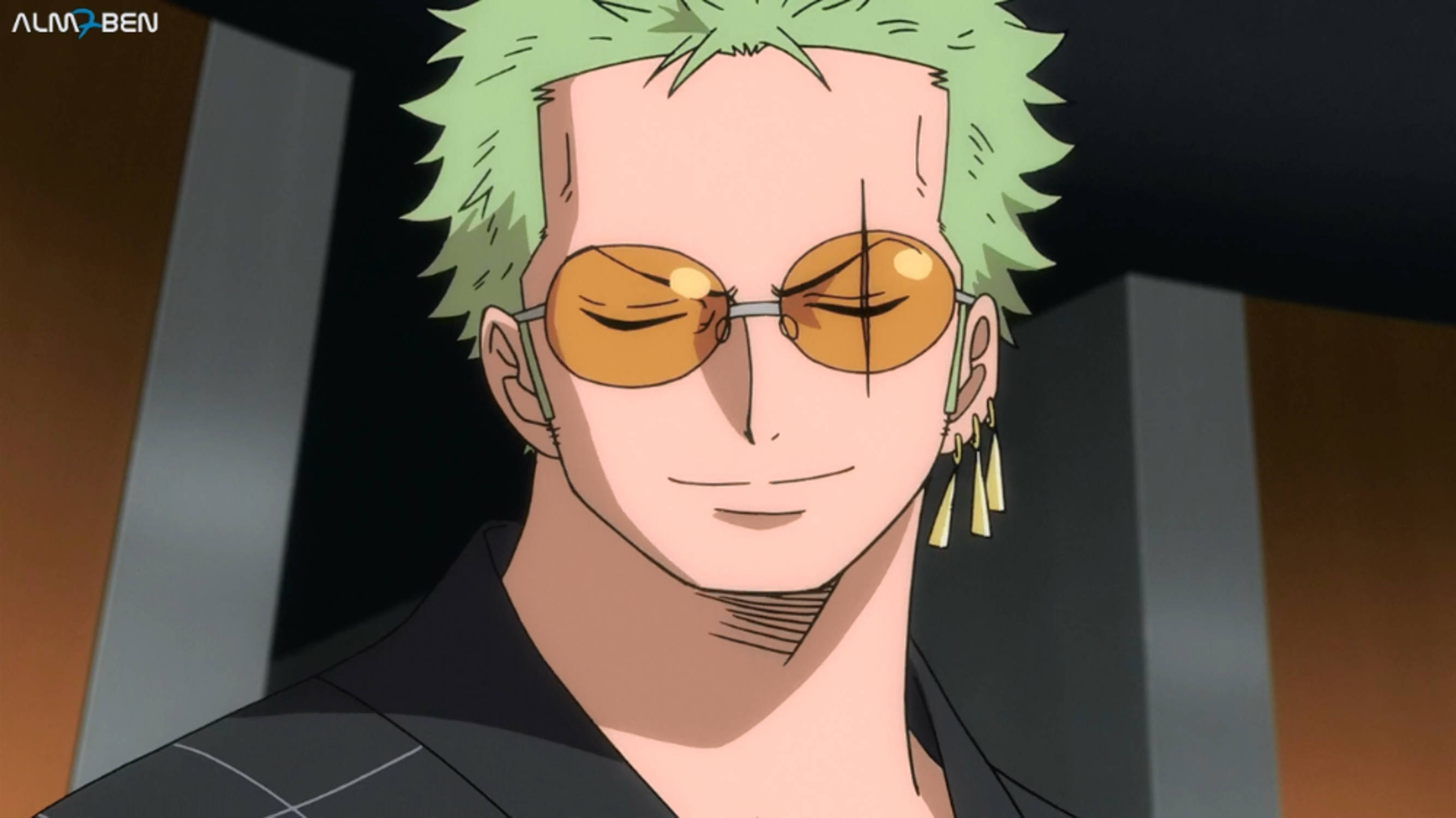 アニメ ロロノア・ゾロ PFP サングラス姿 壁紙