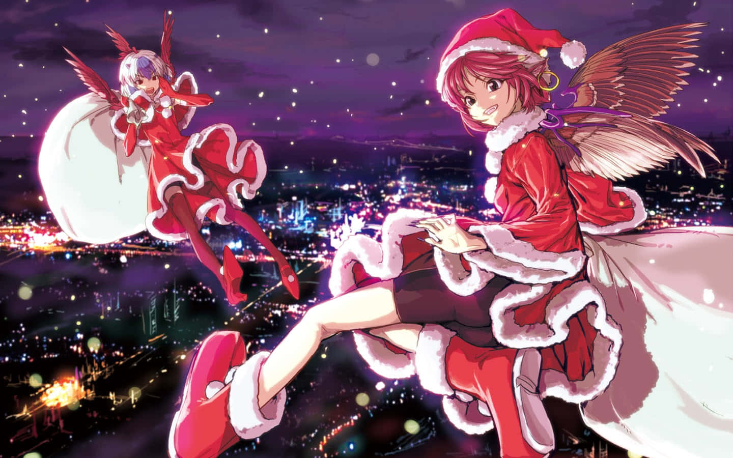 アニメのクリスマスでホリデーシーズンを祝おう！ 壁紙