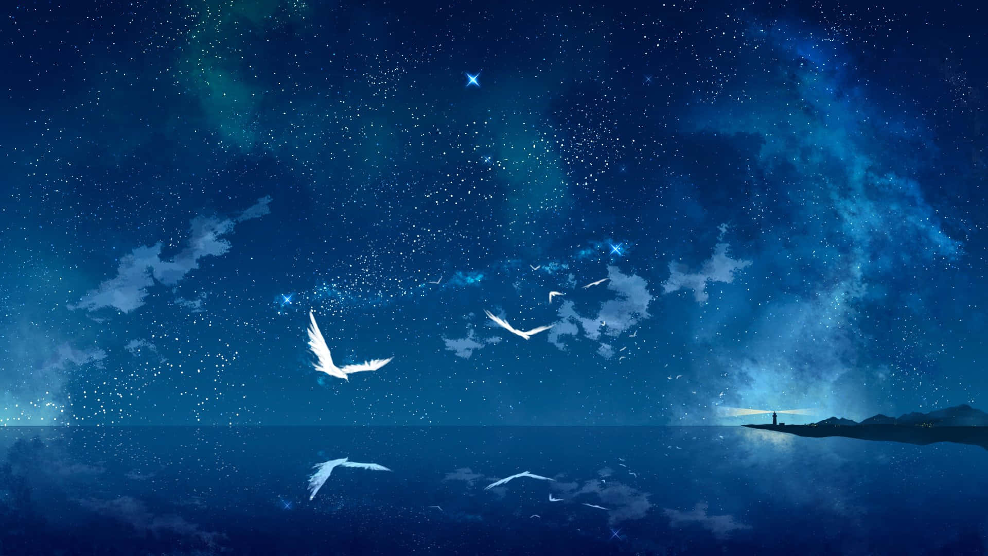 アニメの風景の美しさを堪能 壁紙