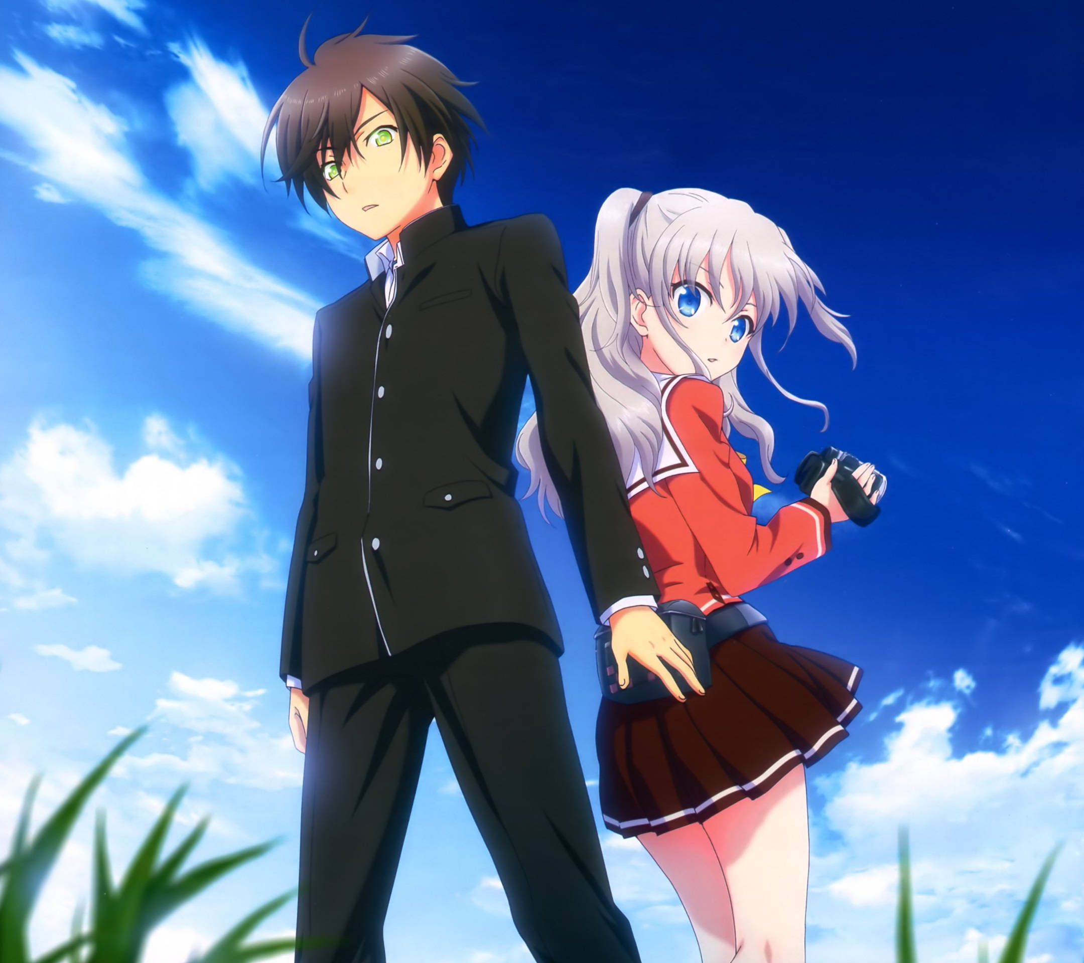 アニメカップル シャーロット 壁紙