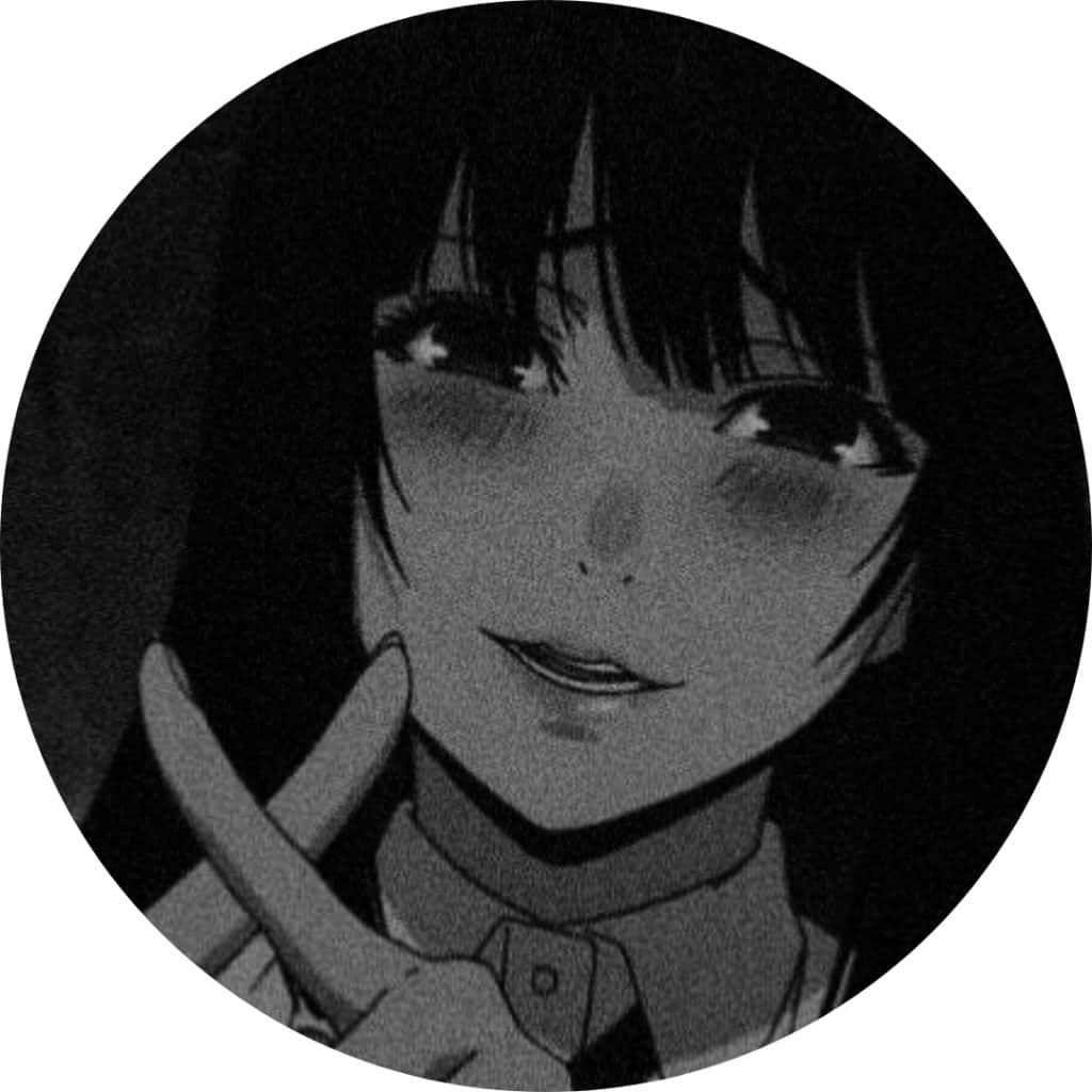 アニメガールズ 白黒 プロフィール画像 壁紙