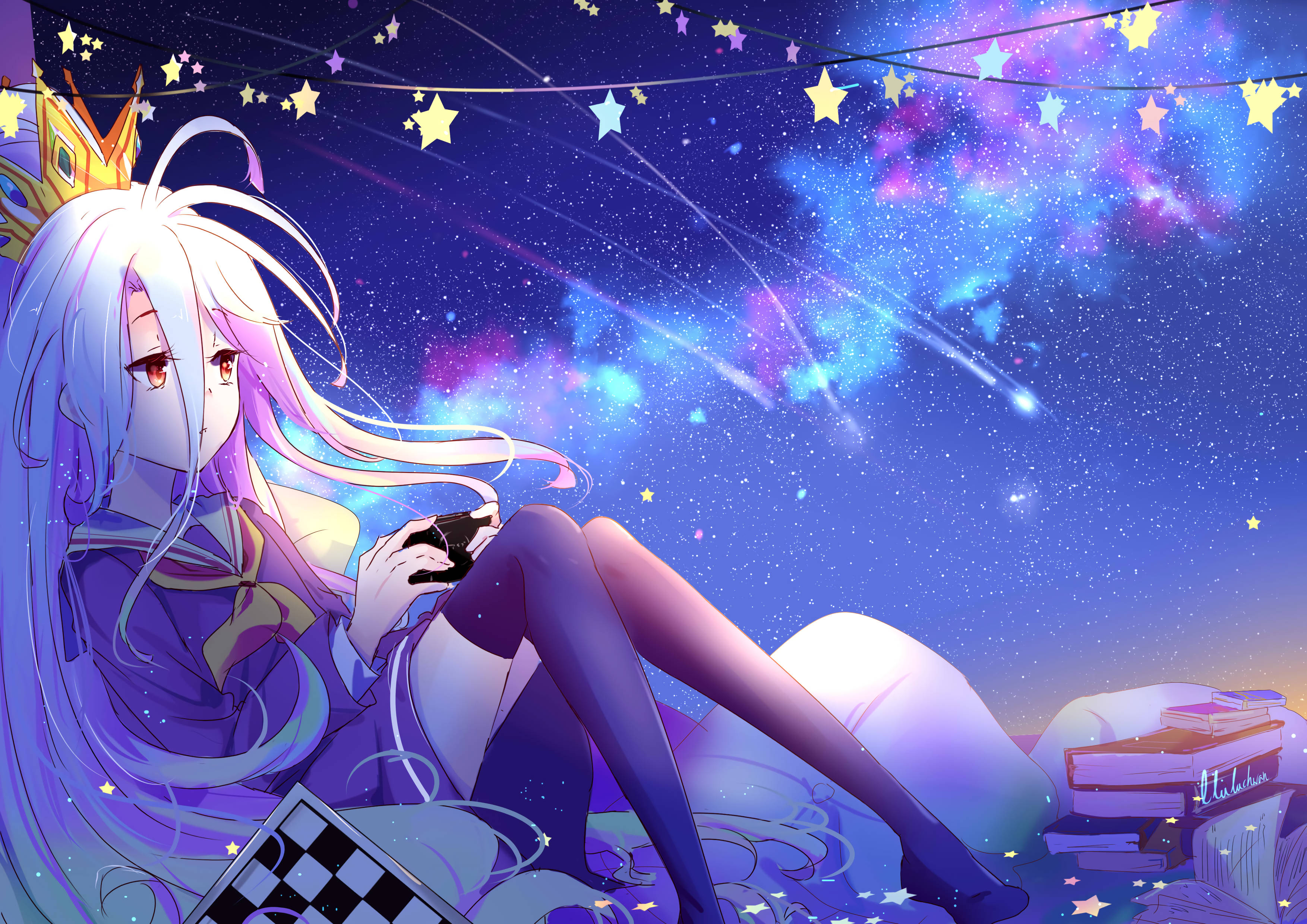 アニメキャラクター ノーゲーム・ノーライフ 壁紙