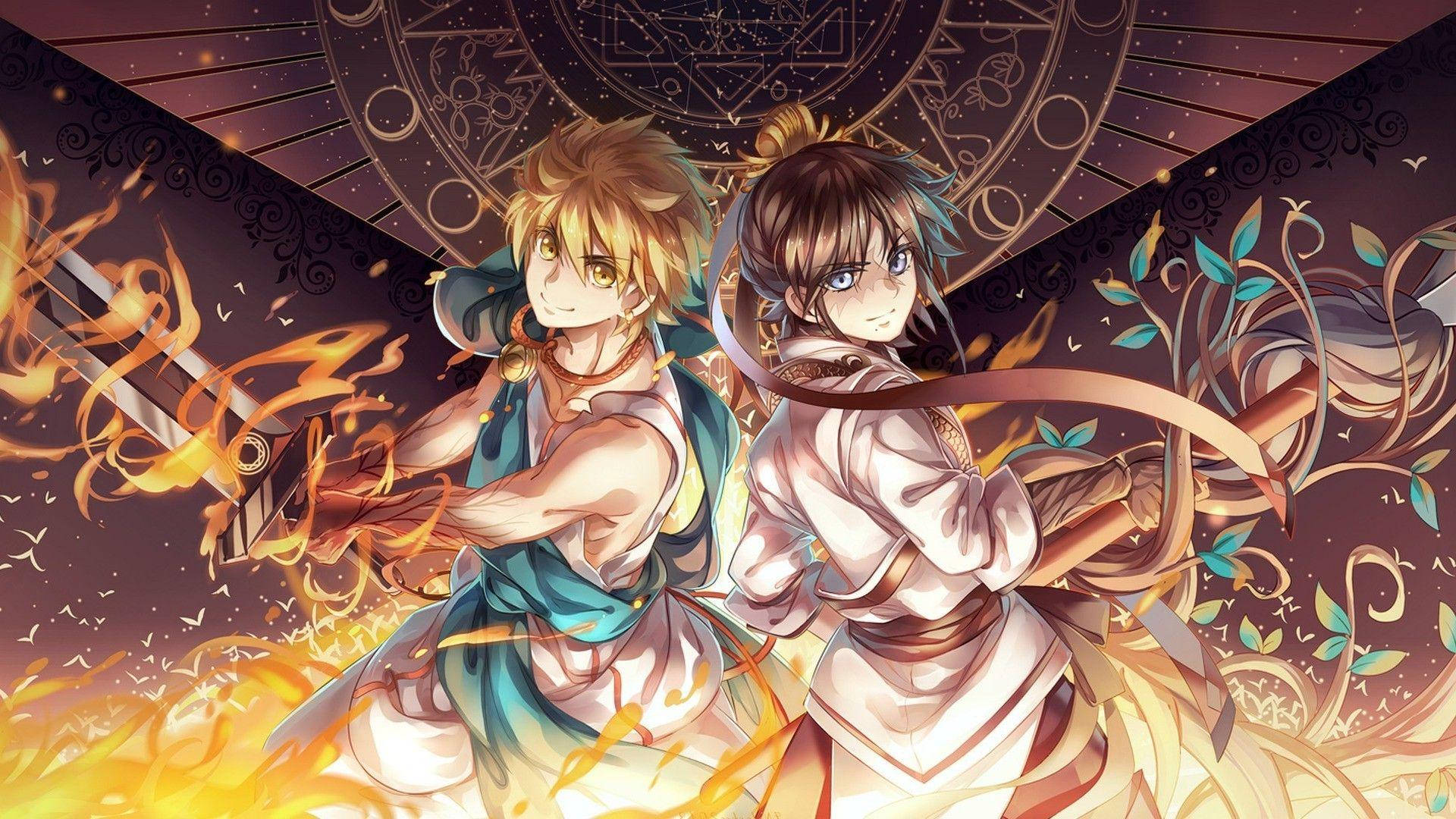 アニメキャラクター マギ 壁紙