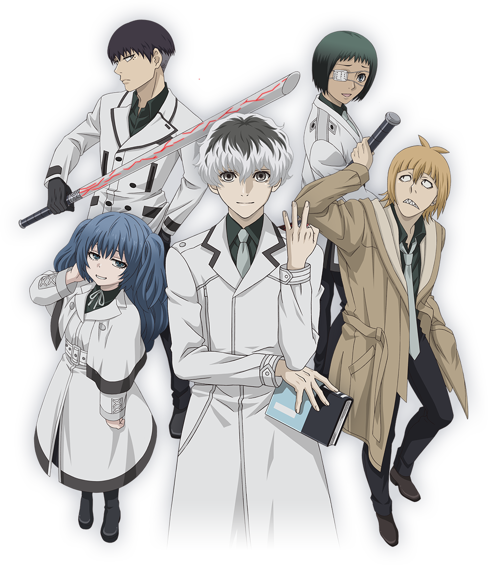 アニメキャラクター集合ポーズ 壁紙