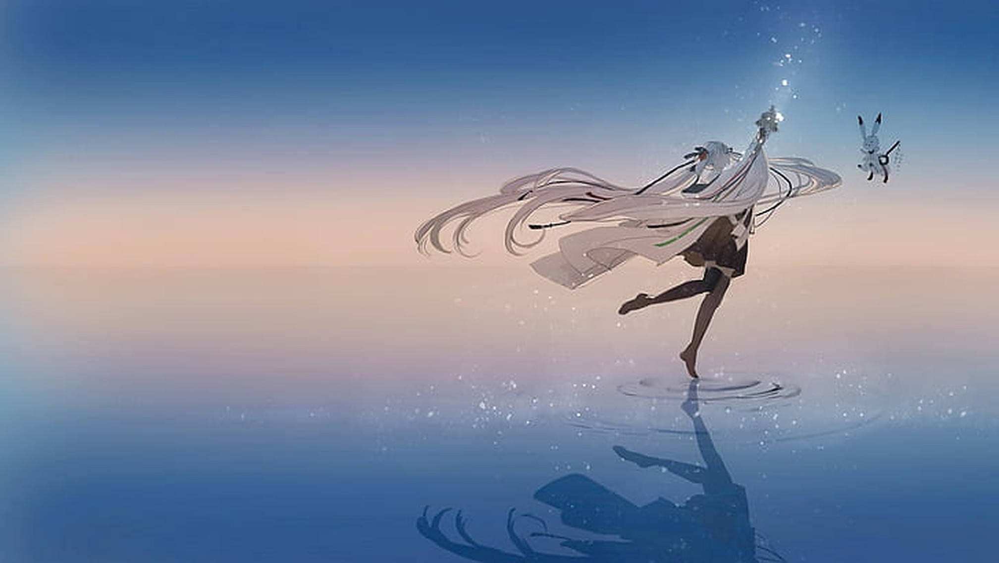 アニメダンス 静かな海 壁紙