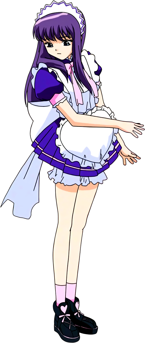 アニメメイドキャラクターポーズ 壁紙