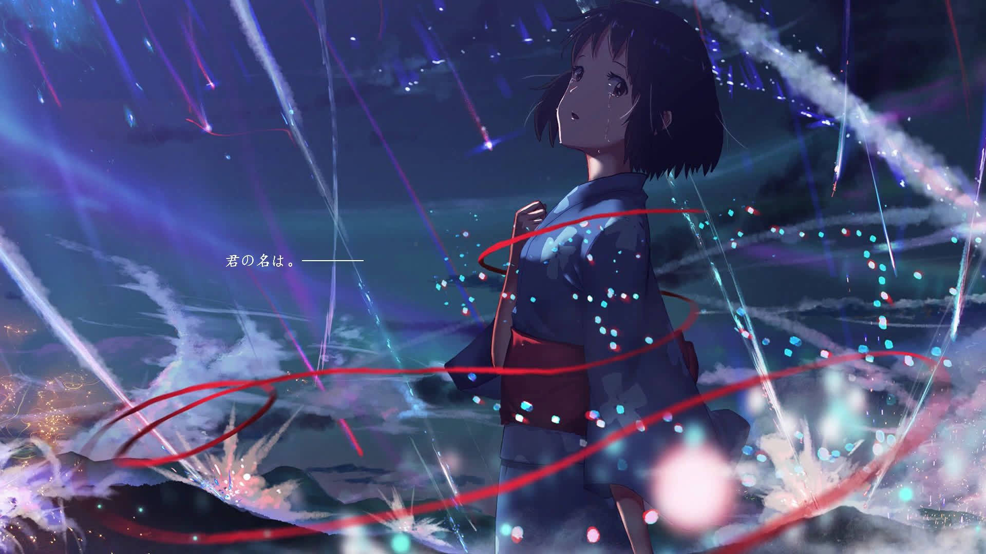 アニメライブ三葉の壁紙