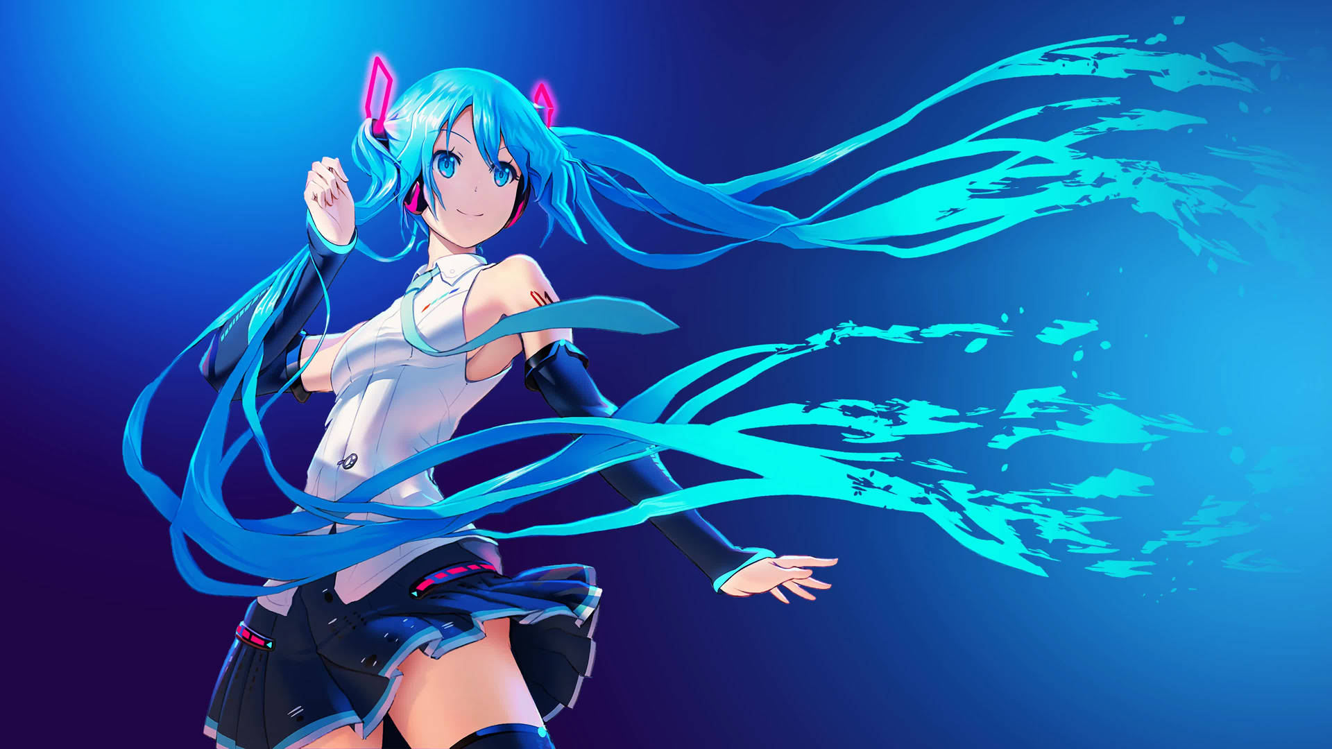 アニメライブ初音ミクの壁紙