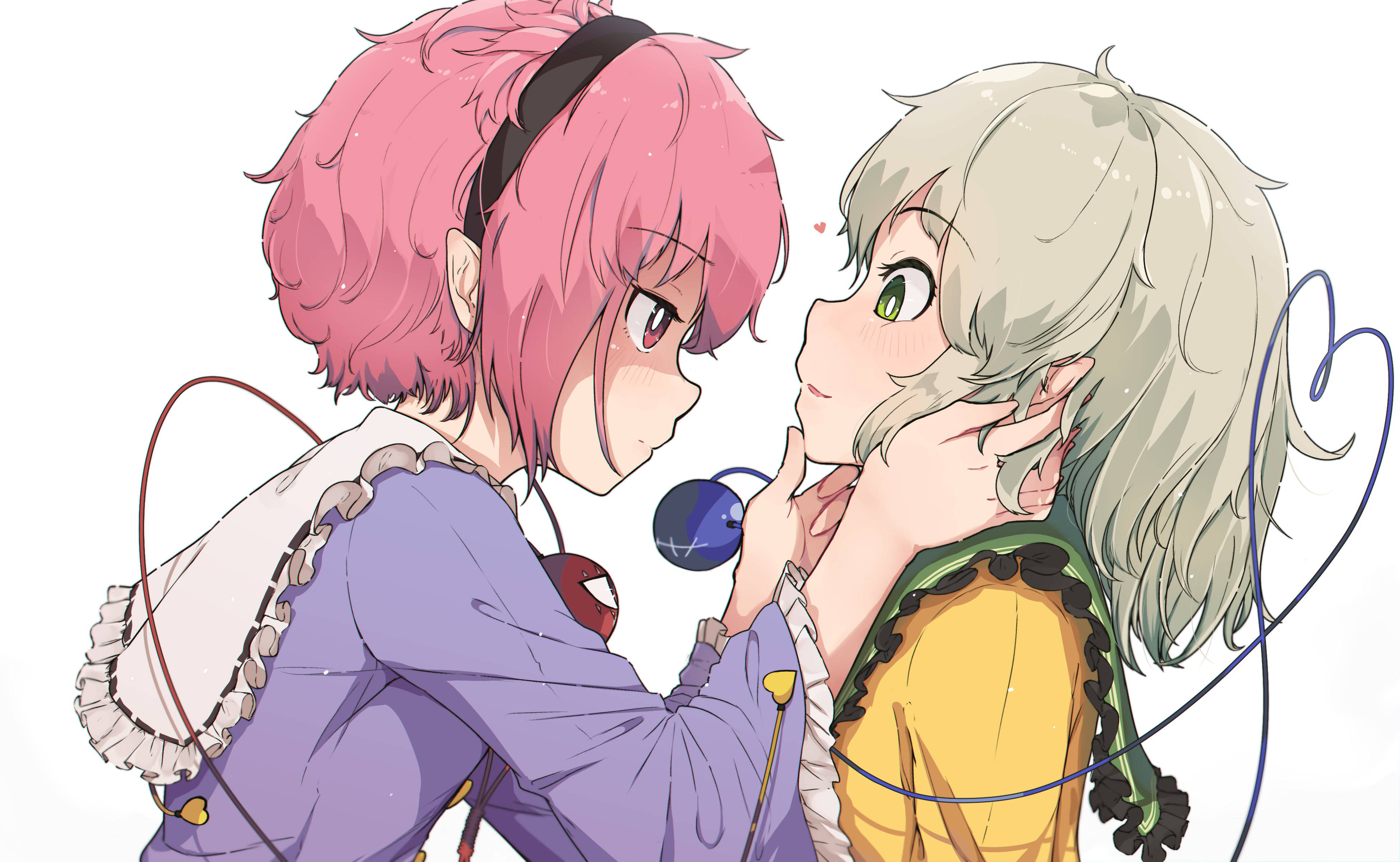 アニメレズビアンこいしとさとり 壁紙