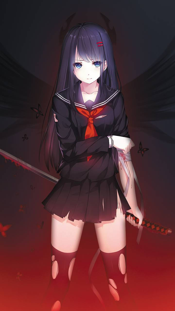 アニメ悪魔 天堂木更 壁紙