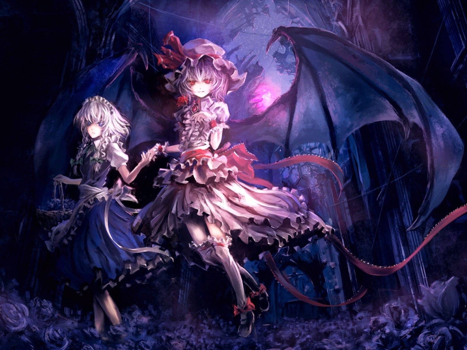 アニメ悪魔 東方Project 壁紙