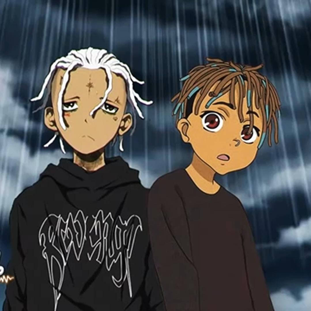 アニメ風 Juice WrldとXXXTentacion 壁紙