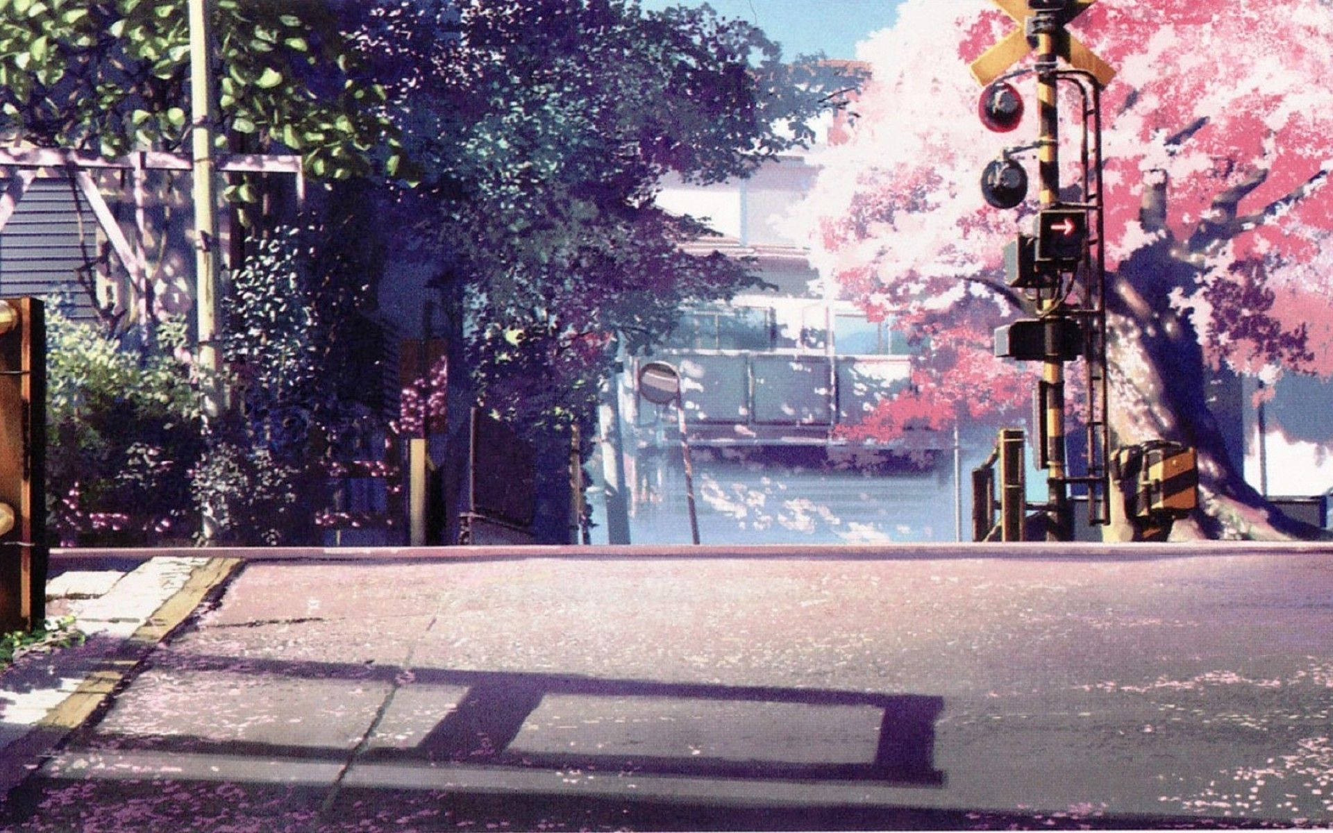 アニメ風景 桜 壁紙