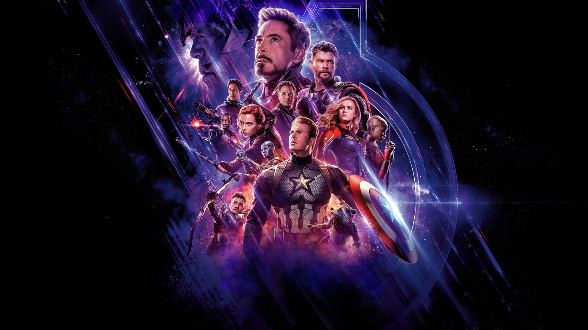 アベンジャーズ エンドゲーム アートポスター デスクトップ 壁紙
