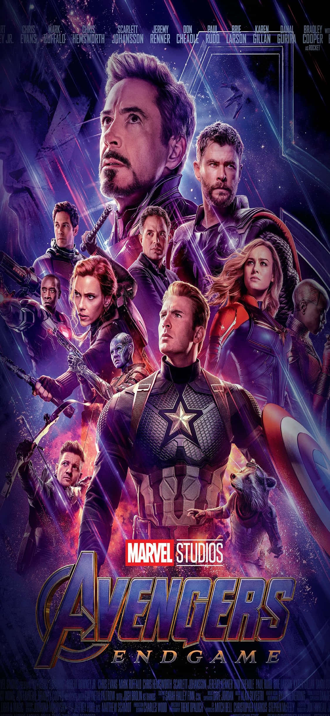 アベンジャーズ エンドゲーム キャラクターポスター 壁紙