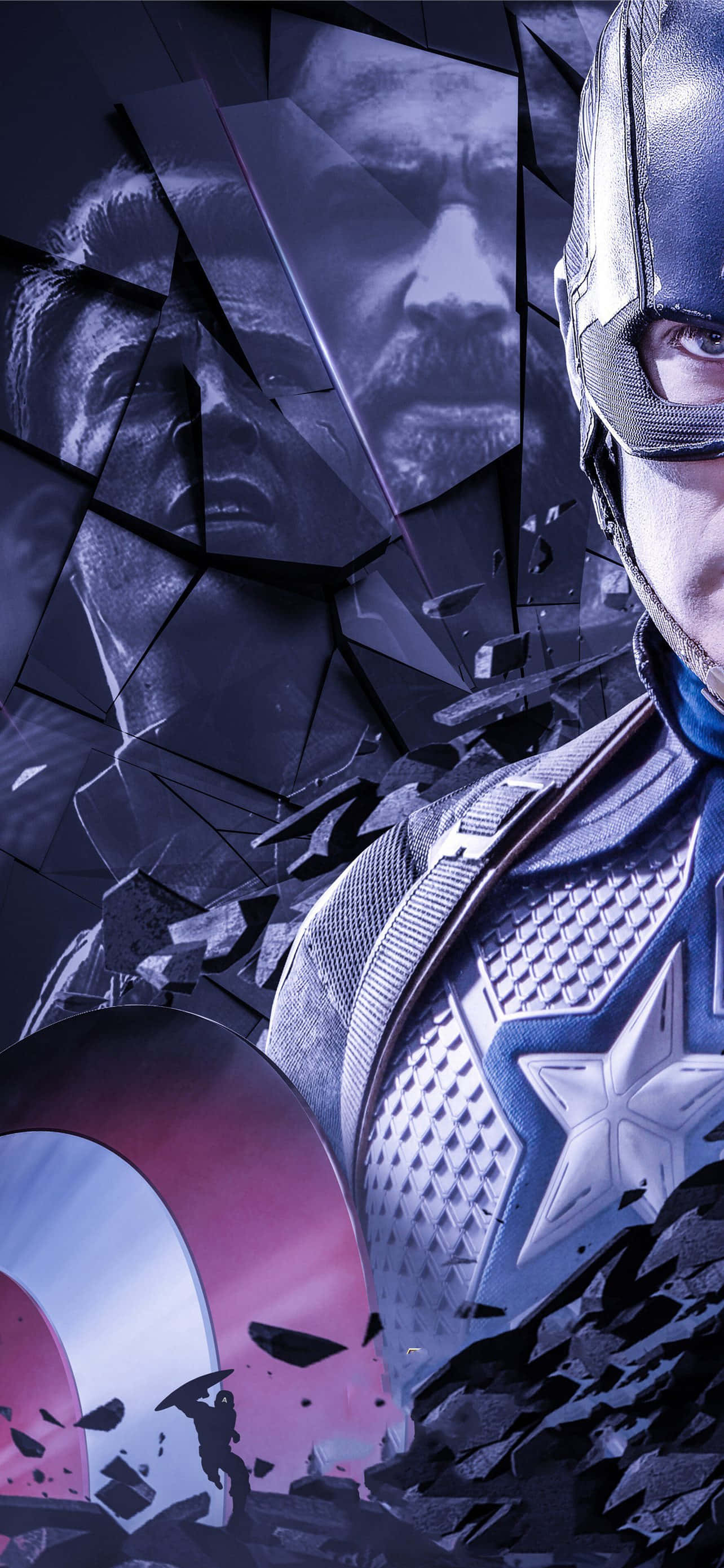 『エンドゲーム』でのアベンジャーズ初公式登場 壁紙