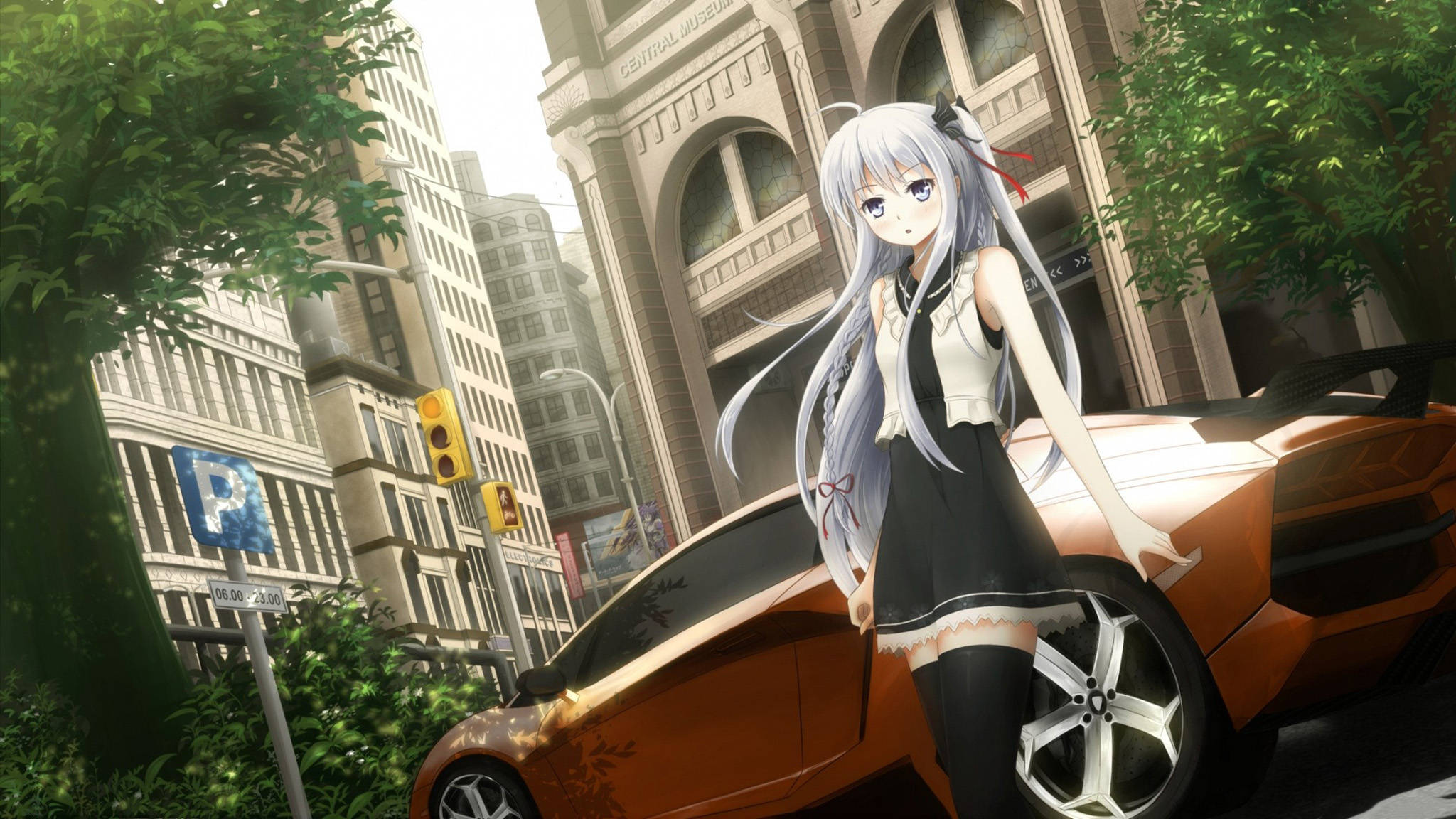 アベンタドール アニメカー 壁紙