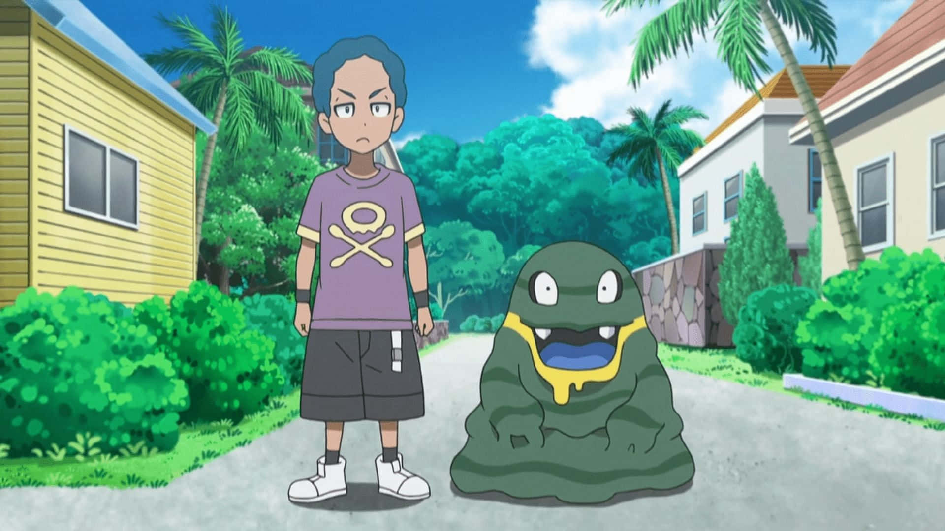 アローラベトベターが登場するポケモンアニメ 壁紙