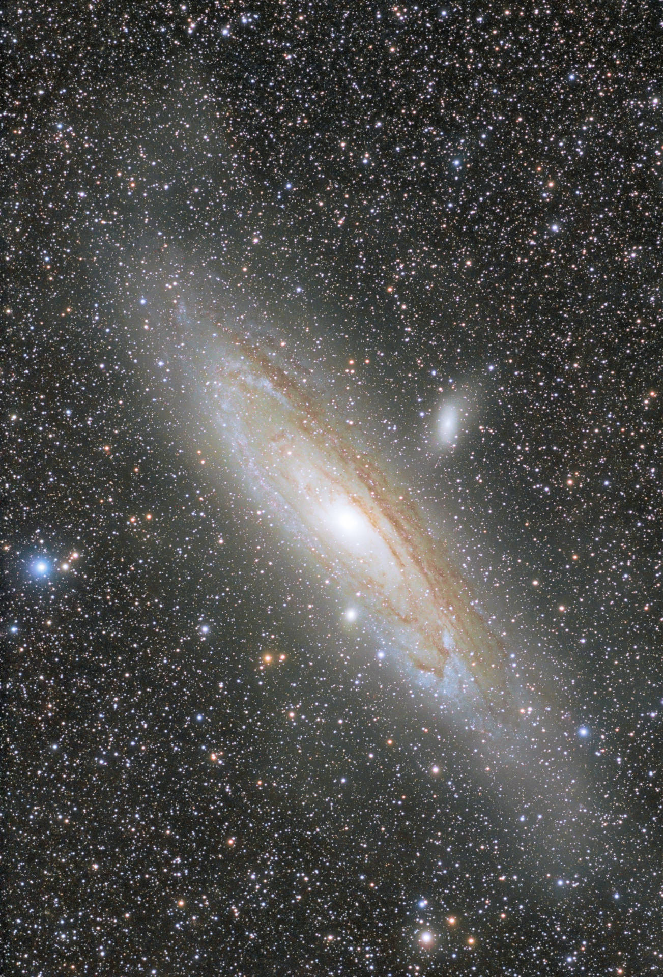 アンドロメダの星の銀河宇宙の壁紙