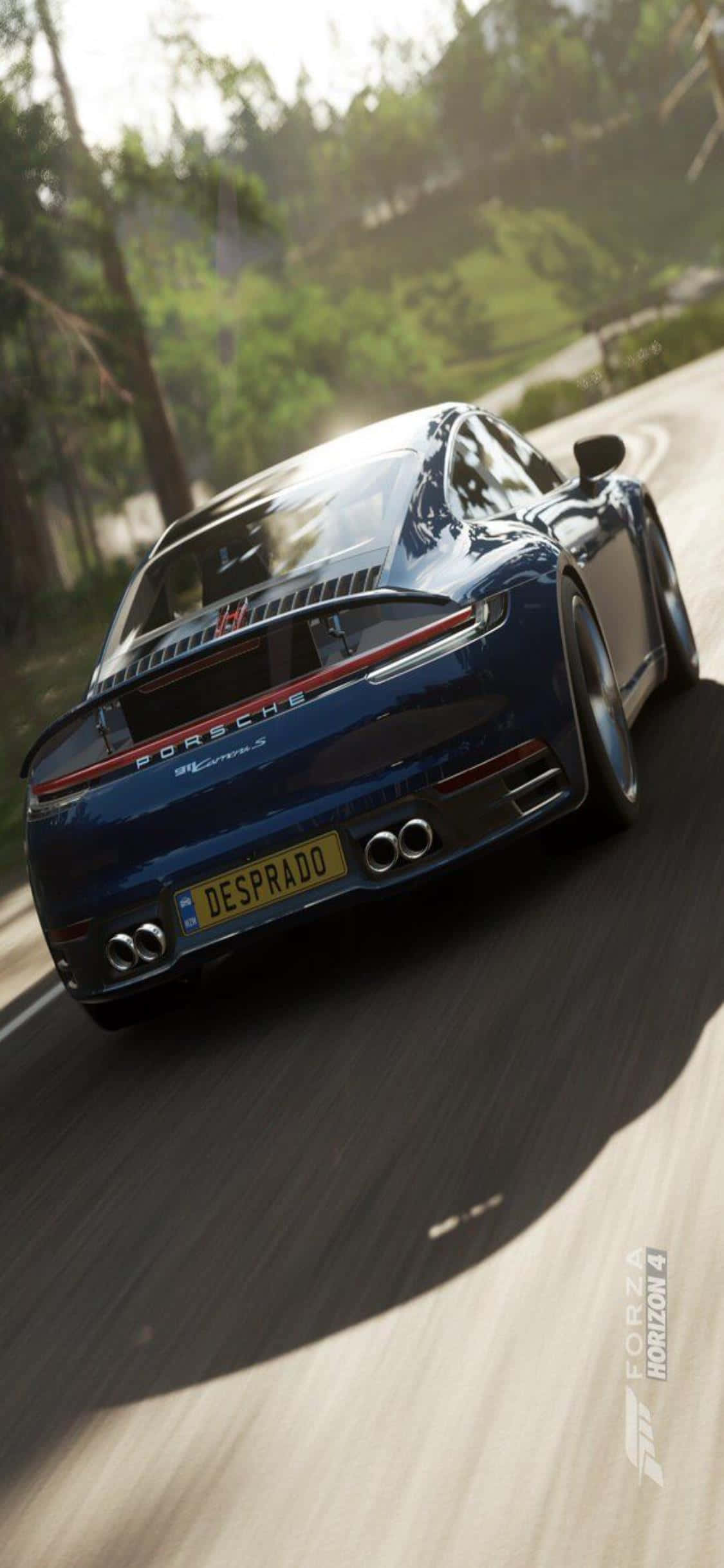 イメージ「スピードとアドレナリン - iPhone Xs Forza Horizon 4」 壁紙