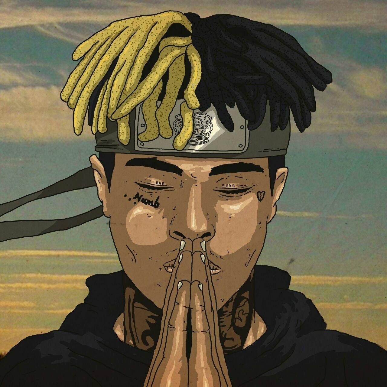 インクレディブル XXXTentacion Juice WRLD アニメアートワーク 壁紙