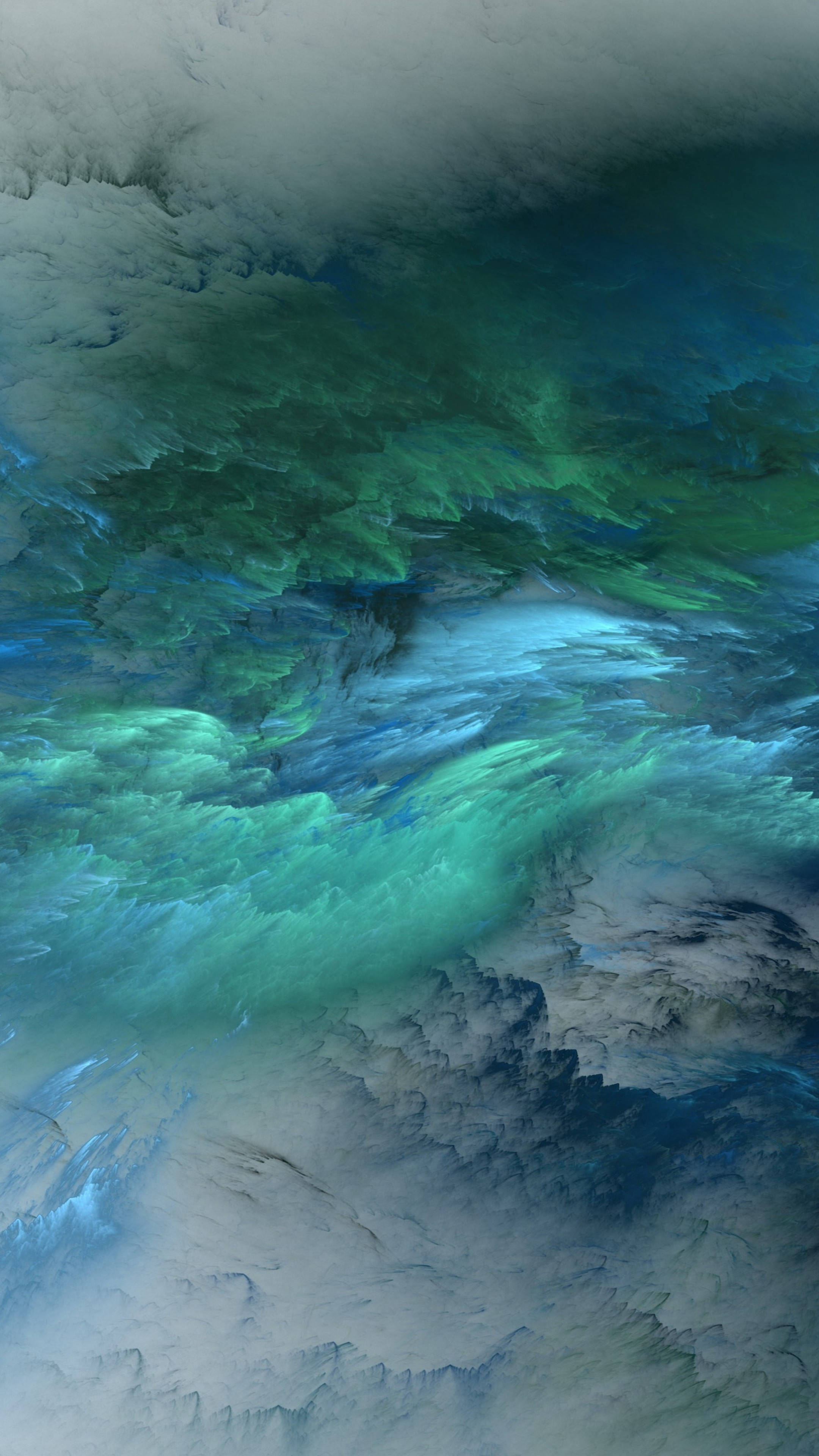 インタラクティブな雲海 壁紙
