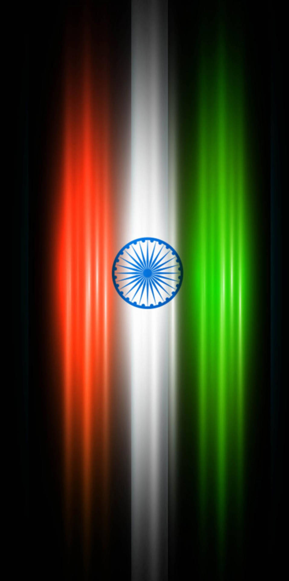 インド国旗 モバイル ウェーブベクター